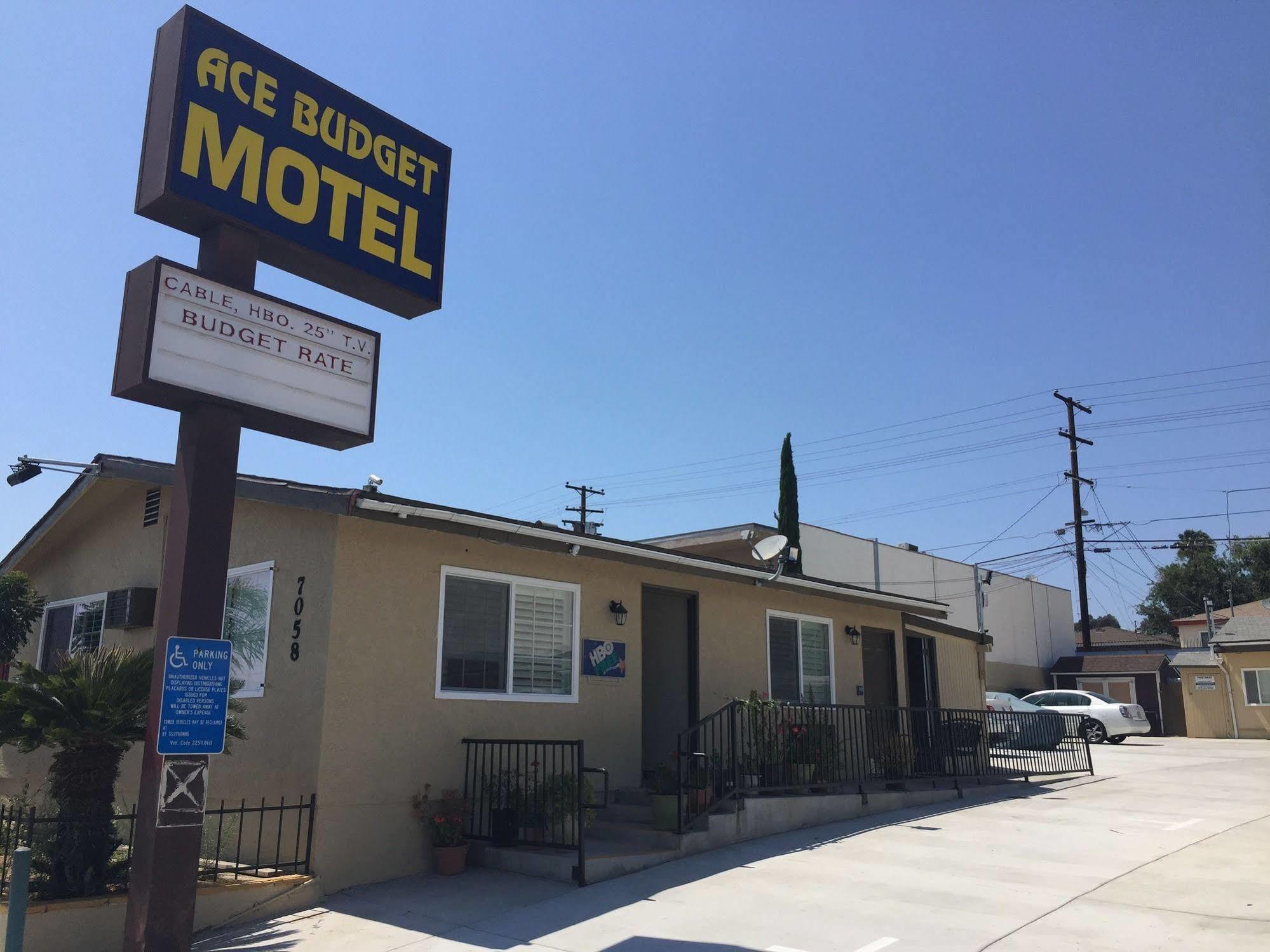 Ace Budget Motel San Diego Exteriör bild